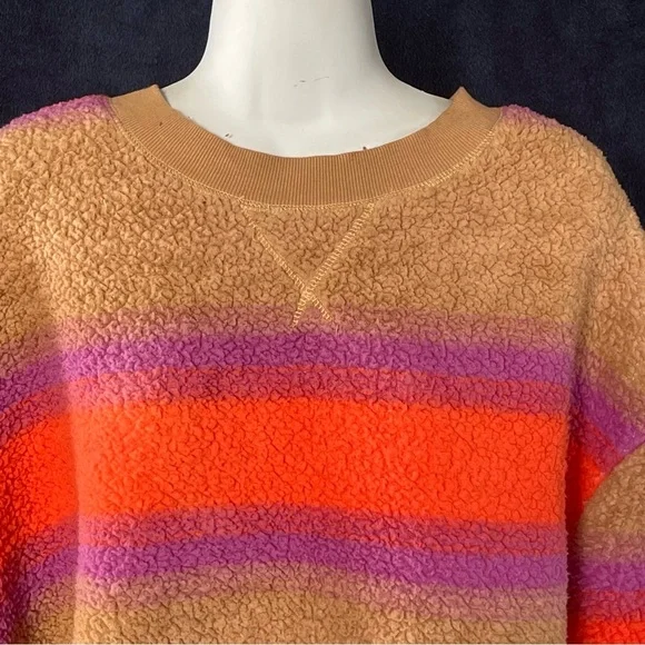 Koolburra by UGGS tan orange and purple sweater size 3XL - Picture 3 of 6